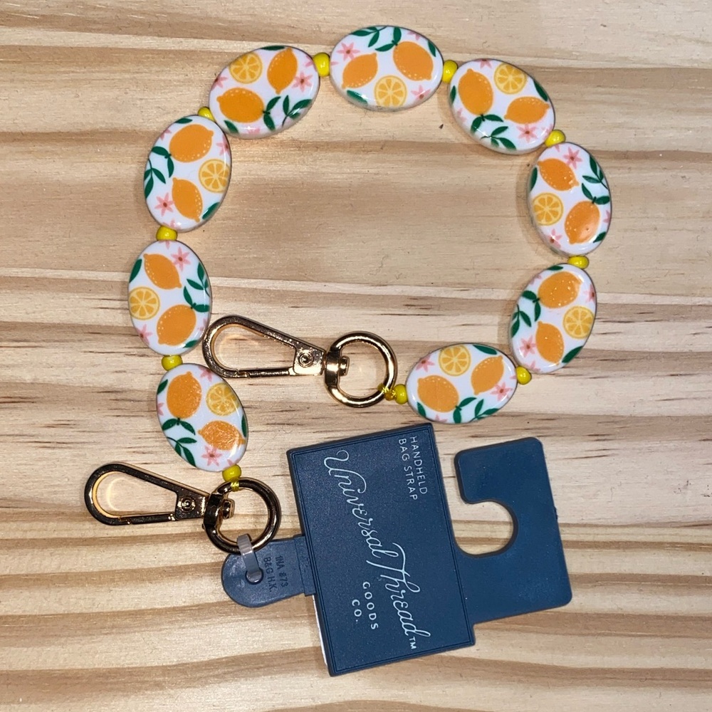 Universal Thread Citrus Pattern bag strap - Picture 2 of 3